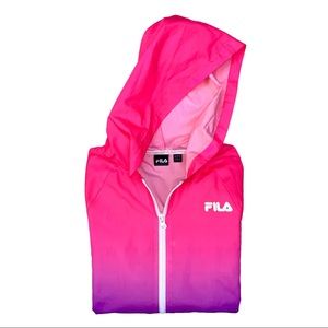 Fila Unicorn Ombré Hooded Windbreaker M 10/12